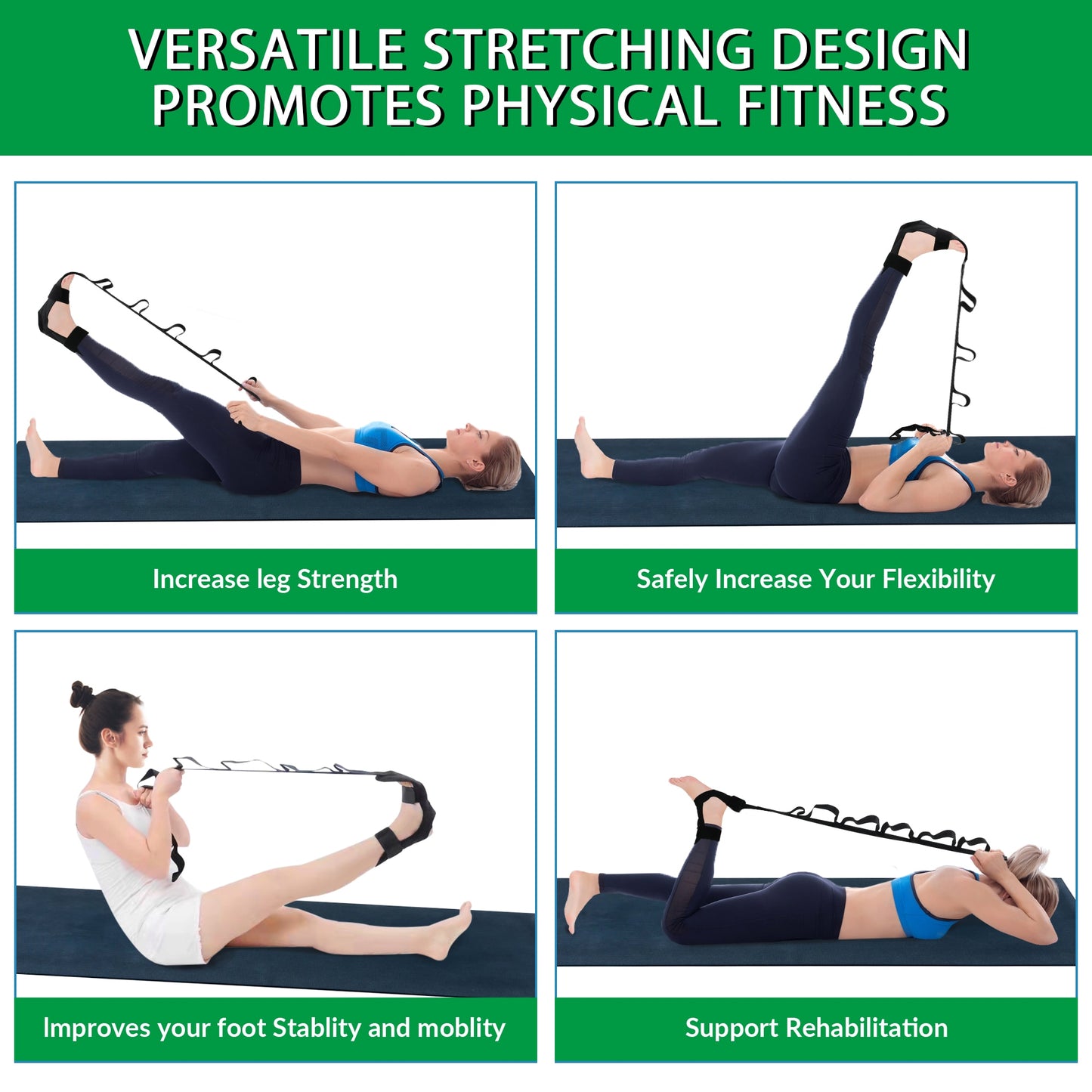 Ultimate Home Workout Stretch Strap